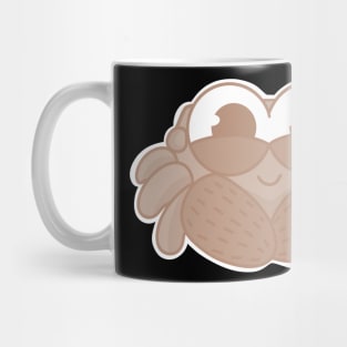 Cute cartoon jumping spider / salticid with big eyes Mug